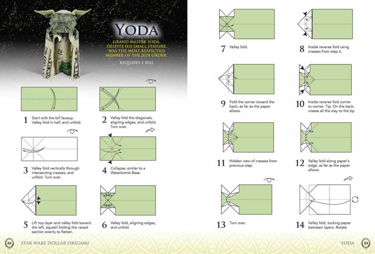 Dollar Yoda Origami Yoda