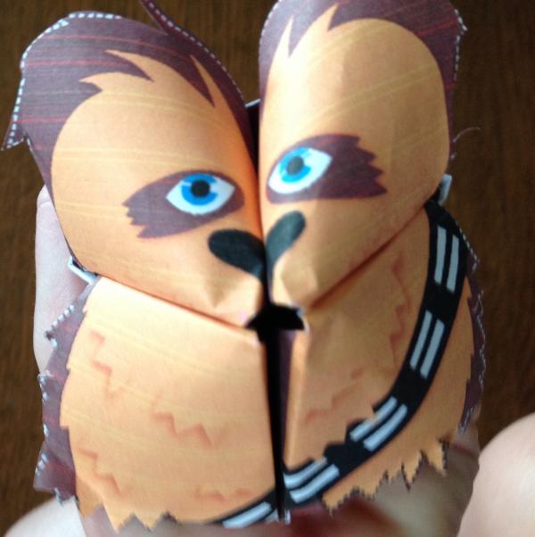 origami wookie instructions