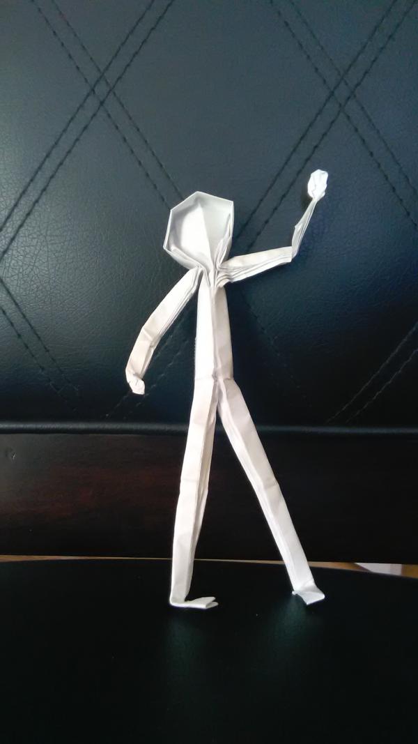 Origami Human Figure V2 Origami Yoda