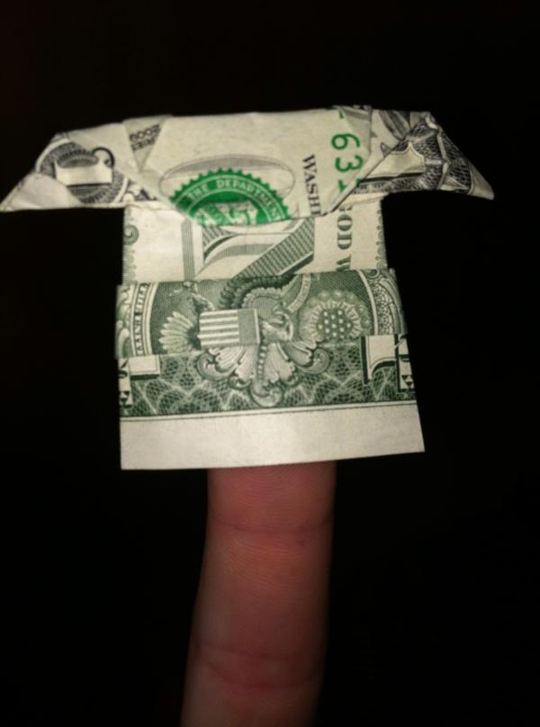 Dollar Yoda Origami Yoda